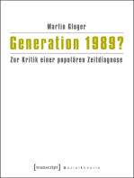 Generation 1989?: Zur Kritik einer populären Zeitdiagnose