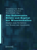 Das Unbewusste. Krisis und Kapital der Wissenschaften: Studien zum Verhältnis von Wissen und Geschlecht