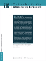 Zeitschrift für interkulturelle Germanistik: 6. Jahrgang, 2015, Heft 2: Literarische Mehrsprachigkeit