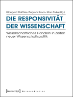 Die Responsivität der Wissenschaft: Wissenschaftliches Handeln in Zeiten neuer Wissenschaftspolitik