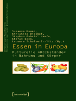 Essen in Europa: Kulturelle »Rückstände« in Nahrung und Körper