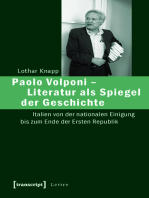 Paolo Volponi - Literatur als Spiegel der Geschichte: Italien von der nationalen Einigung bis zum Ende der Ersten Republik