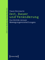 Zeit, Dauer und Veränderung: Zur Kritik reiner Bewegungsvorstellungen