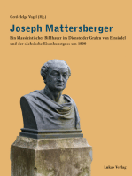 Joseph Mattersberger: Ein klassizistischer Bildhauer im Dienste der Grafen von Einsiedel und der sächsische Eisenkunstguss um 1800