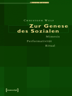 Zur Genese des Sozialen