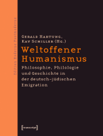 Weltoffener Humanismus: Philosophie, Philologie und Geschichte in der deutsch-jüdischen Emigration