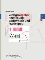 Verlagsratgeber Herstellung: Basiswissen und Praxistipps