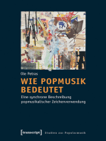 Wie Popmusik bedeutet: Eine synchrone Beschreibung popmusikalischer Zeichenverwendung