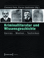 Kriminalliteratur und Wissensgeschichte: Genres - Medien - Techniken