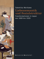 Liebessemantik und Sozialstruktur: Transformationen in Japan von 1600 bis 1920