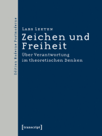 Zeichen und Freiheit: Über Verantwortung im theoretischen Denken