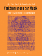 Verkörperungen der Musik: Interdisziplinäre Betrachtungen