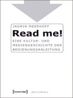 Read me!: Eine Kultur- und Mediengeschichte der Bedienungsanleitung