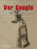 Vor Google: Eine Mediengeschichte der Suchmaschine im analogen Zeitalter