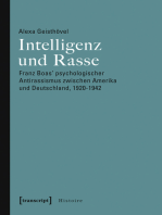 Intelligenz und Rasse: Franz Boas' psychologischer Antirassismus zwischen Amerika und Deutschland, 1920-1942