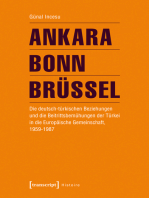 Ankara - Bonn - Brüssel: Die deutsch-türkischen Beziehungen und die Beitrittsbemühungen der Türkei in die Europäische Gemeinschaft, 1959-1987