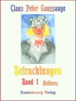 Betrachtungen – Band 1: Heiteres: Gedichte und kurze Erzählungen