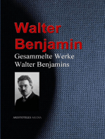 Gesammelte Werke Walter Benjamins