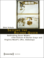 Setting the Record Queer: Rethinking Oscar Wilde's »The Picture of Dorian Gray« and Virginia Woolf's »Mrs. Dalloway«