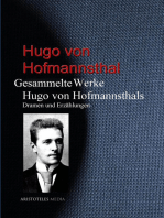 Gesammelte Werke Hugo von Hofmannsthals: Dramen und Erzählungen