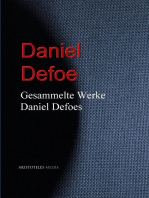 Gesammelte Werke Daniel Defoes