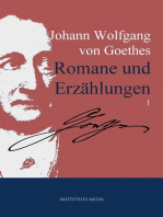 Johann Wolfgang von Goethes Romane und Erzählungen: 1