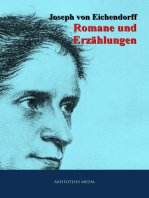 Joseph von Eichendorff: Romane und Erzählungen