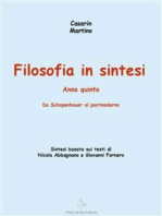 Filosofia in sintesi, anno quinto