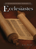 Ecclesiastes: Expository Series, #4