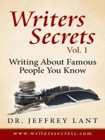 How To Write About Famous People That You Know