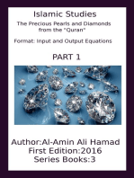 The Precious Pearls and Diamonds from the “Quran”