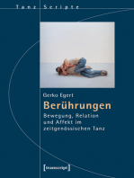 Berührungen: Bewegung, Relation und Affekt im zeitgenössischen Tanz