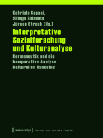 Interpretative Sozialforschung und Kulturanalyse: Hermeneutik und die komparative Analyse kulturellen Handelns