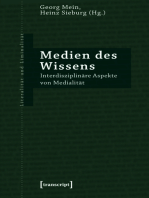 Medien des Wissens: Interdisziplinäre Aspekte von Medialität