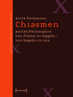 Chiasmen: Antike Philosophie von Platon zu Sappho - von Sappho zu uns