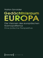 Gedächtnisraum Europa: Die Visionen des europäischen Kosmopolitismus. Eine jüdische Perspektive
