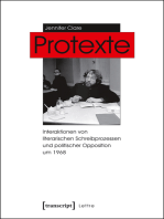 Protexte: Interaktionen von literarischen Schreibprozessen und politischer Opposition um 1968