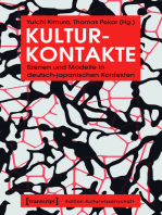 Kulturkontakte: Szenen und Modelle in deutsch-japanischen Kontexten