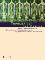 Topografien des Blicks: Eine Phänomenologie literarischer Orientalismen des 19. Jahrhunderts in Frankreich