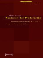 Konturen der Modernität: Systemtheoretische Essays II. hrsg. von Marie-Christin Fuchs