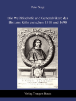 Die Weihbischöfe und Generalvikare des Bistums Köln zwischen 1510 und 1690