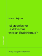 Ist japanischer Buddhismus wirklich Buddhismus?