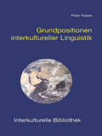 Grundpositionen interkultureller Linguistik