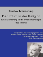 Der Irrtum in der Religion: Eine Einführung in die Phänomenologie des Irrtums von Gustav Mensching