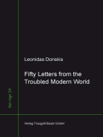 Fifty Letters from the Troubled Modern World