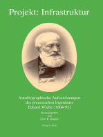 Projekt: Infrastruktur: Autobiographische Aufzeichnungen des preussischen Ingenieurs Eduard Wiebe (1804-92)