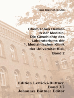 Chemisches Denken in der Medizin: Die Geschichte des Laboratoriums der 1. Medizinischen Klinik der Universität Kiel