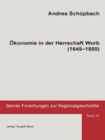 Ökonomie in der Herrschaft Worb (1645-1850)