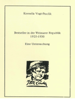 Bestseller in der Weimarer Republik 1925-1930