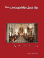 Kleines Lexikon religiöser Quertreiber: von Urs von Balthasar bis zu Leopold Ziegler